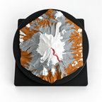 Mapa 3D Personalizado De Carrera Con Relieve Y Base 25 Cm — vista superior; fotografía original