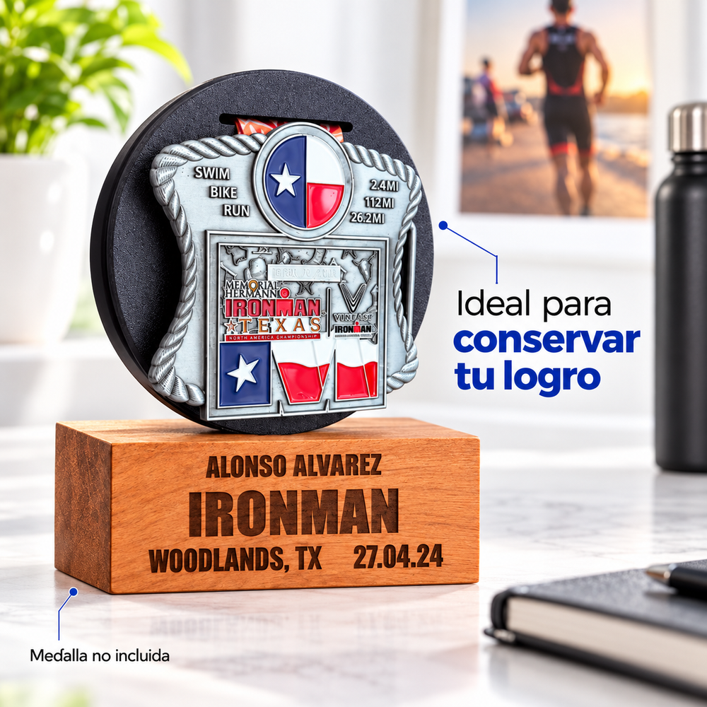 Portamedalla personalizado