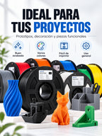 Proyectos y aplicaciones del filamento JAMG HE.