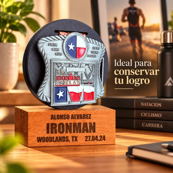 Portamedalla personalizado