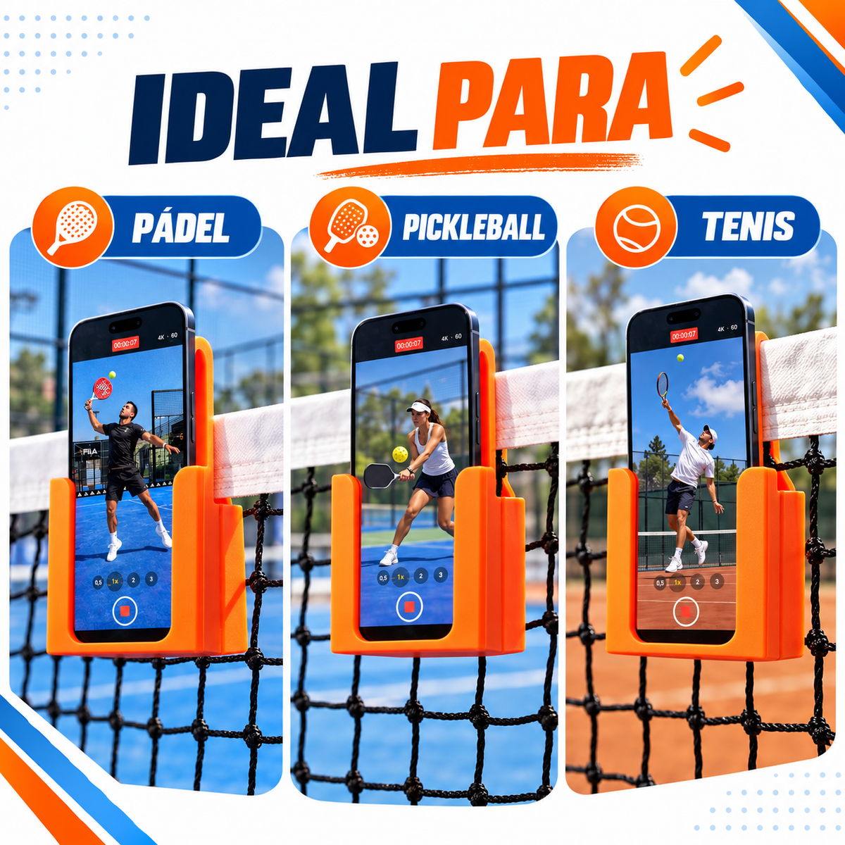 VLOG IT para pádel, pickleball y tenis.