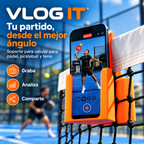 VLOG IT con smartphone grabando desde la red.